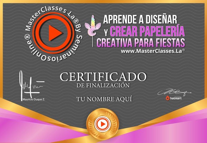 Papelería Creativa para Fiestas