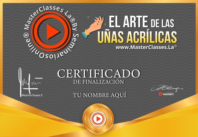 CURSO EL ARTE DE LAS UÑAS ACRÍLICAS