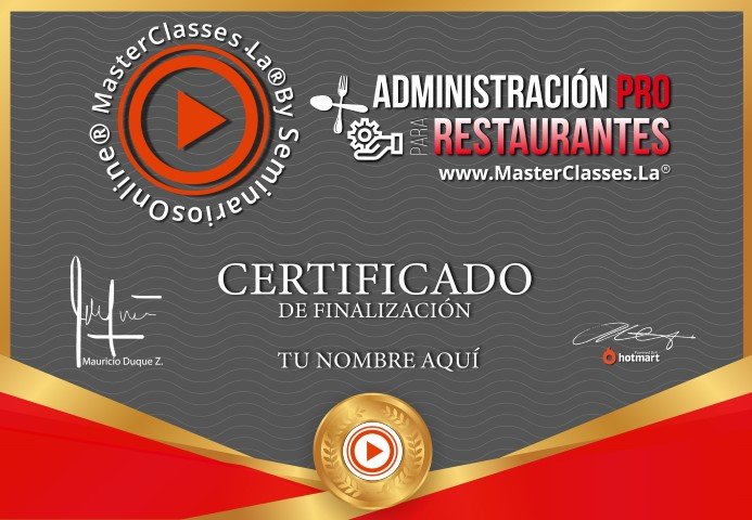 Administración Pro para Restaurantes